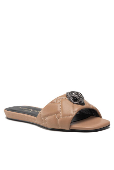 Kurt Geiger Чехли Kensington Flat Sandal 8496148109 Camel - Mera.bg