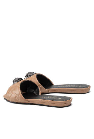 Kurt Geiger Чехли Kensington Flat Sandal 8496148109 Camel - Mera.bg