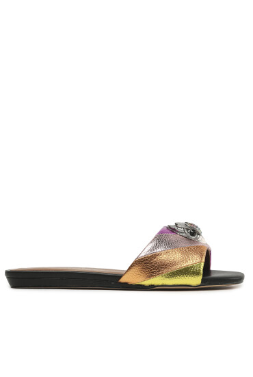 Kurt Geiger Чехли Kensington Flat Sandal 8496169109 Цветен - Mera.bg