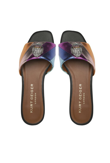 Kurt Geiger Чехли Kensington Flat Sandal 8496169109 Цветен - Mera.bg