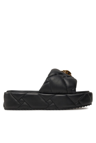 Kurt Geiger Чехли Kensington Puff Sandal 2017800109 Черен - Mera.bg