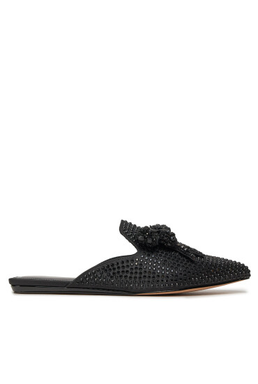 Kurt Geiger Чехли Olive Crystal Bow 624300759 Черен - Mera.bg
