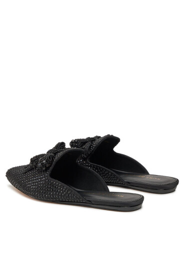 Kurt Geiger Чехли Olive Crystal Bow 624300759 Черен - Mera.bg
