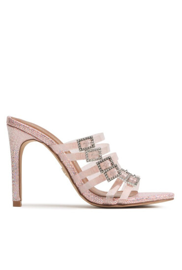 Kurt Geiger Чехли Pierra Vinyl Mule 9105153999 Pale Pink - Mera.bg