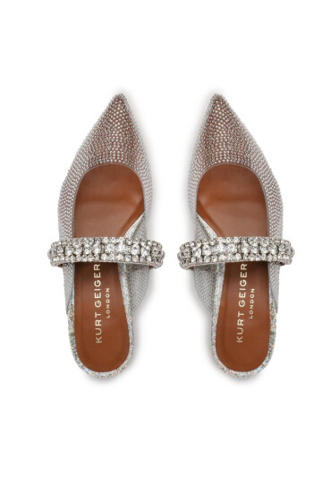 Kurt Geiger Чехли Princely Vinyl 9105465999 Сребрист - Mera.bg