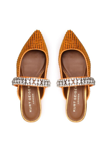 Kurt Geiger Чехли Princley Crystals 9563091609 Orange - Mera.bg