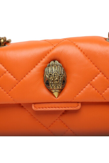 Kurt Geiger Дамска чанта Mini Kensington Soft Bag 8885591109 Orange - Mera.bg