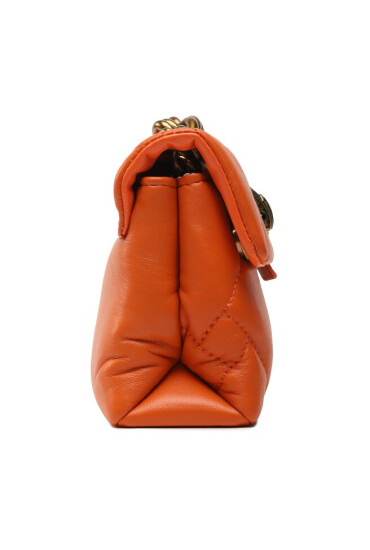 Kurt Geiger Дамска чанта Mini Kensington Soft Bag 8885591109 Orange - Mera.bg
