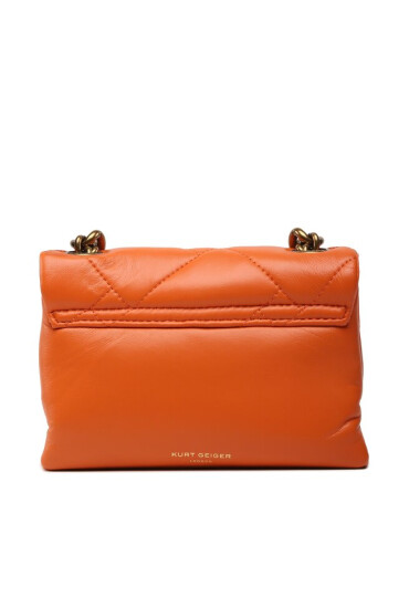 Kurt Geiger Дамска чанта Mini Kensington Soft Bag 8885591109 Orange - Mera.bg