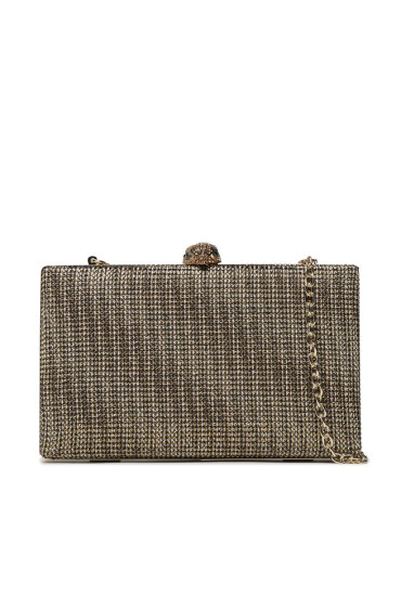 Kurt Geiger Дамска чанта Crystal Kensington Clutch 9102940609 Бежов - Mera.bg
