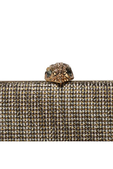 Kurt Geiger Дамска чанта Crystal Kensington Clutch 9102940609 Бежов - Mera.bg