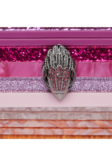 Kurt Geiger Дамска чанта 512757999 Pink Comb - Mera.bg