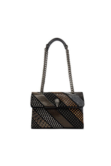 Kurt Geiger Дамска чанта 690-Kensington Bag Studs 628309109 Blk/Other - Mera.bg