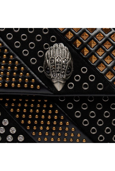 Kurt Geiger Дамска чанта 690-Kensington Bag Studs 628309109 Blk/Other - Mera.bg
