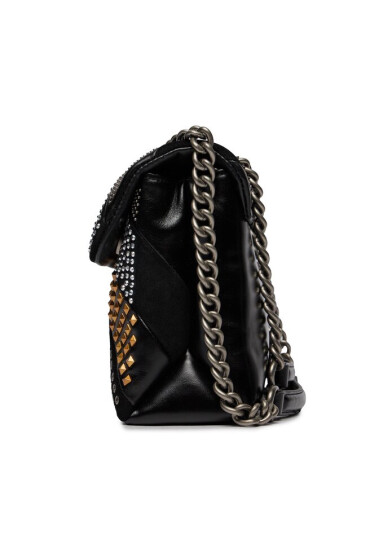 Kurt Geiger Дамска чанта 690-Kensington Bag Studs 628309109 Blk/Other - Mera.bg