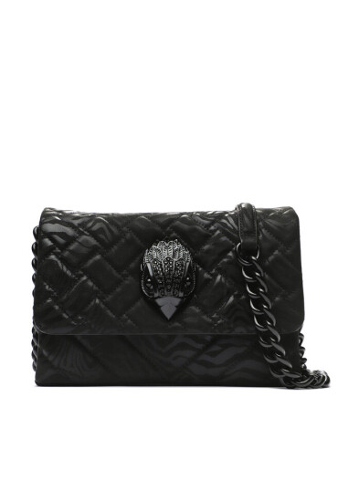 Kurt Geiger Дамска чанта 690-Leather Kensington 0539905909 Черен - Mera.bg