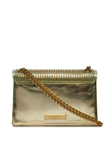 Kurt Geiger Дамска чанта 690-Mini Kensington 9091866109 Златист - Mera.bg