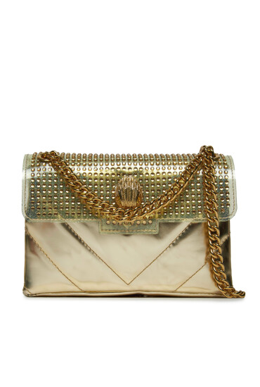 Kurt Geiger Дамска чанта 690-Mini Kensington 9091866109 Златист - Mera.bg