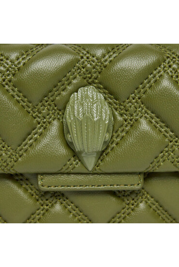 Kurt Geiger Дамска чанта 690-Mini Kensington Drench 9798776109 Khaki - Mera.bg