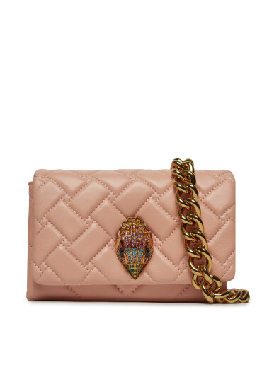 Kurt Geiger Дамска чанта 690-Mini Kensington Long Flap 9943124109 Розов - Mera.bg