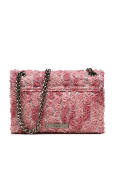 Kurt Geiger Дамска чанта 690-Mini Kensington Mini 9964457609 Pink Comb - Mera.bg