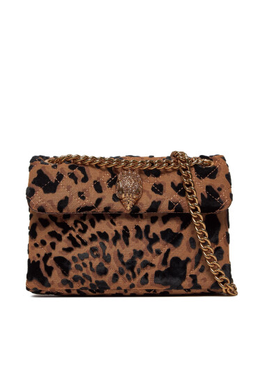 Kurt Geiger Дамска чанта 690-Mini Kensington Print 624439609 Кафяв - Mera.bg