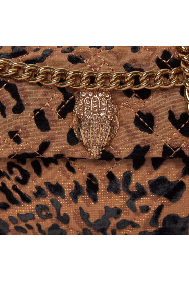Kurt Geiger Дамска чанта 690-Mini Kensington Print 624439609 Кафяв - Mera.bg