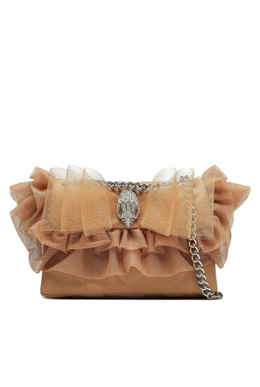 Kurt Geiger Дамска чанта 690-Ruffle Mini Kensington 9963024609 Розов - Mera.bg