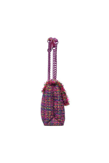 Kurt Geiger Дамска чанта 690-Tweed Lg Kensington Soft 647458609 Fushia Cmb - Mera.bg