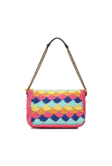 Kurt Geiger Дамска чанта Crochet Fringe Kensngton 9793369999 Розов - Mera.bg