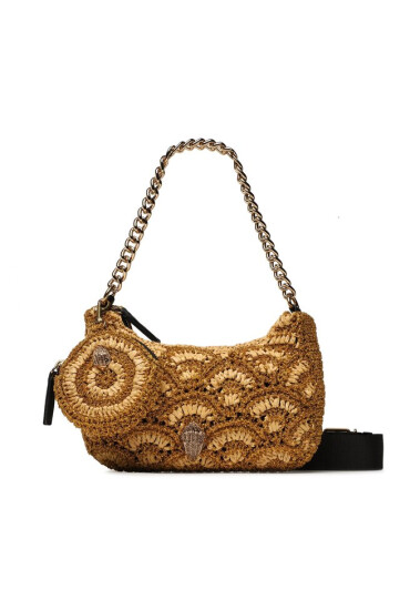 Kurt Geiger Дамска чанта Crochet Multi Crossbody 9793961999 Gold - Mera.bg