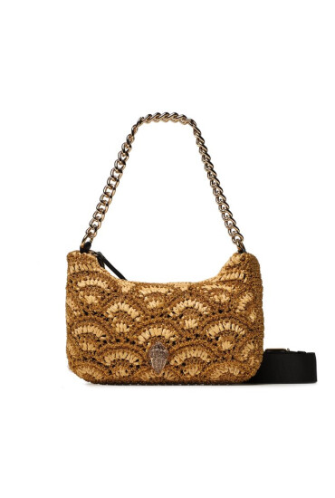 Kurt Geiger Дамска чанта Crochet Multi Crossbody 9793961999 Gold - Mera.bg