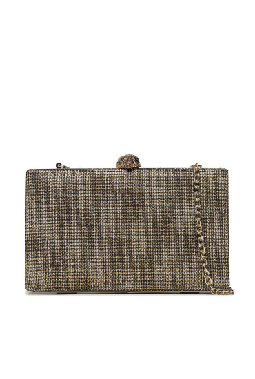 Kurt Geiger Дамска чанта Crystal Kensington Clutch 9102940609 Бежов - Mera.bg