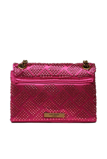 Kurt Geiger Дамска чанта Fabric Mini Kensington 9546652609 Розов - Mera.bg