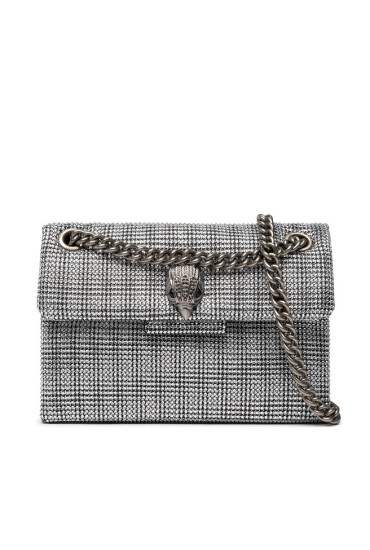 Kurt Geiger Дамска чанта Fabric Mini Kensington V 3036263609 Silver - Mera.bg