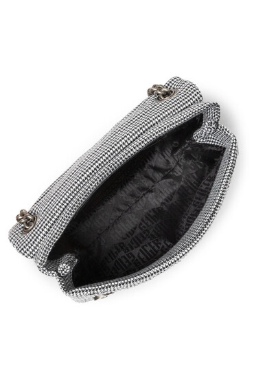Kurt Geiger Дамска чанта Fabric Mini Kensington V 3036263609 Silver - Mera.bg