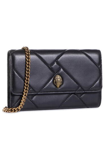 Kurt Geiger Дамска чанта Kensington Quilt 4708300109 Черен - Mera.bg