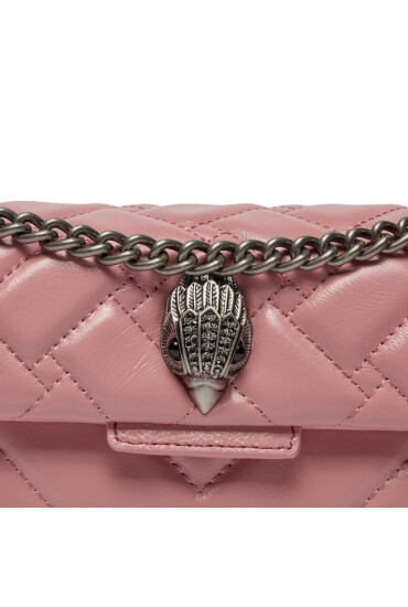 Kurt Geiger Дамска чанта Leather Mini Kensington 846398109 Розов - Mera.bg