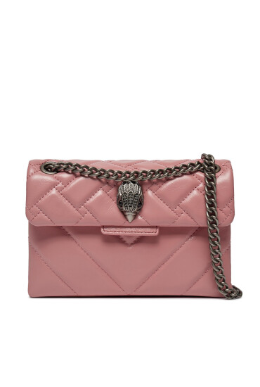 Kurt Geiger Дамска чанта Leather Mini Kensington 846398109 Розов - Mera.bg