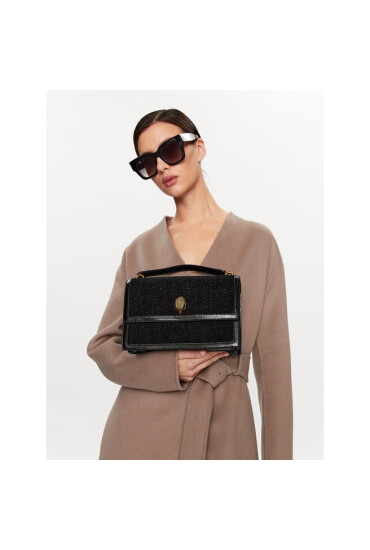 Kurt Geiger Дамска чанта Lg Shoreditch Cross Body 9319800609 Черен - Mera.bg