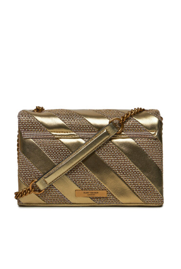 Kurt Geiger Дамска чанта Md Kensington Bag 627968169 Златист - Mera.bg