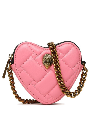 Kurt Geiger Дамска чанта Micro Heart Crossbody 9548498109 Pink - Mera.bg