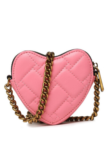 Kurt Geiger Дамска чанта Micro Heart Crossbody 9548498109 Pink - Mera.bg