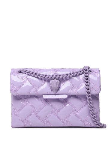 Kurt Geiger Дамска чанта Mini Kensington Drench 9798795309 Lilac - Mera.bg