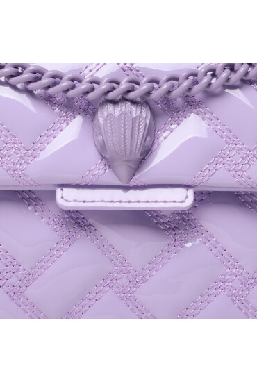 Kurt Geiger Дамска чанта Mini Kensington Drench 9798795309 Lilac - Mera.bg