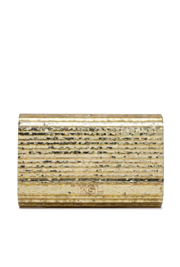 Kurt Geiger Дамска чанта Party Eagle Clutch Drench 8764061979 Златист - Mera.bg