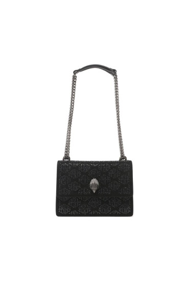 Kurt Geiger Дамска чанта Shoreditch Cross Body 9320109209 Black/Other - Mera.bg
