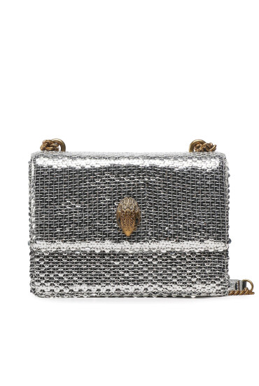 Kurt Geiger Дамска чанта Shoreditch Cross Body 9540463779 Silver - Mera.bg