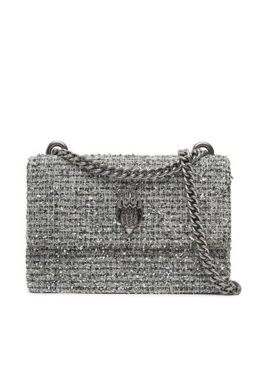 Kurt Geiger Дамска чанта Shoreditch Sm Cross Body 9540563609 Silver - Mera.bg