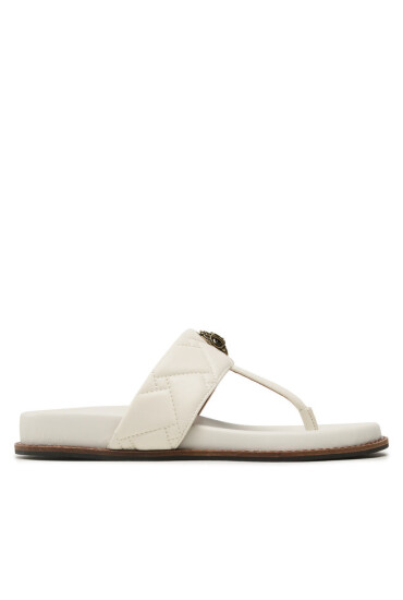 Kurt Geiger Джапанки Kensington T-Bar Chunky 9819941109 Екрю - Mera.bg
